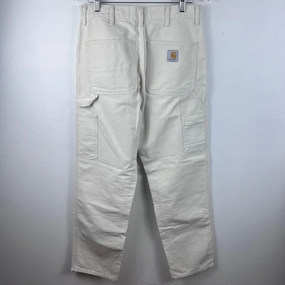 Carhartt WIP Single Knee Pant - Off White - Picture 2 of 6
